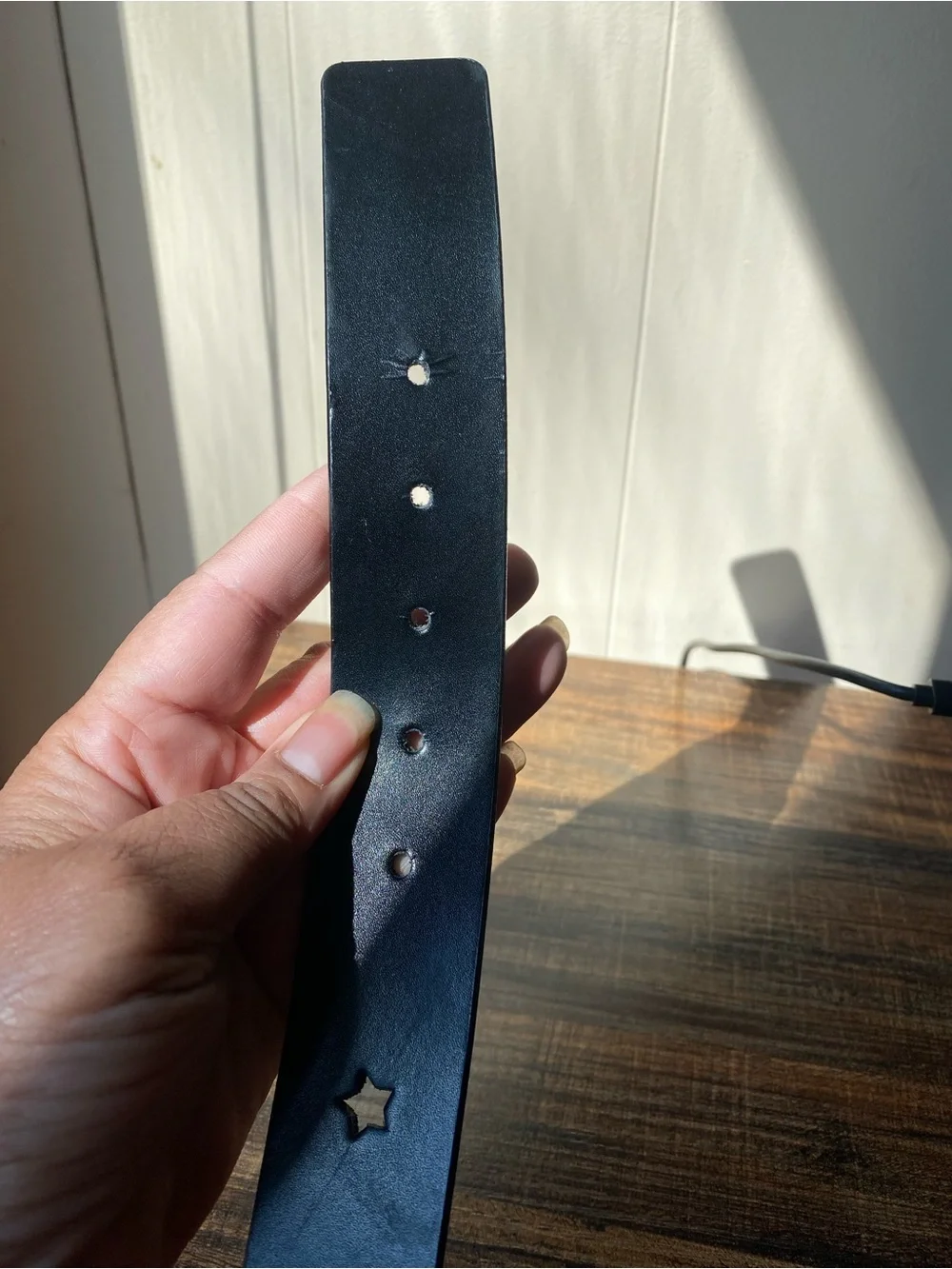l.e.i. Leather Star Design Belt, 30”